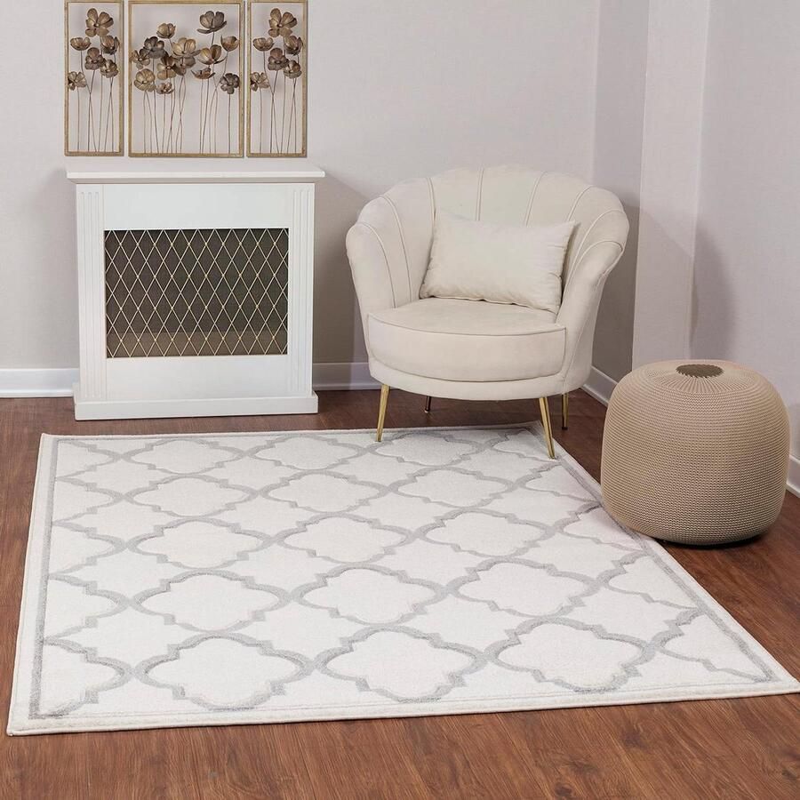 Geometrisch tapijt Scandinavische abstracte tapijten voor woonkamer moderne Azteekse tapijten voor eetkamer abstracte tapijten voor keuken Berber Boho tapijt stijl gemakkelijk te onderhouden groot formaat