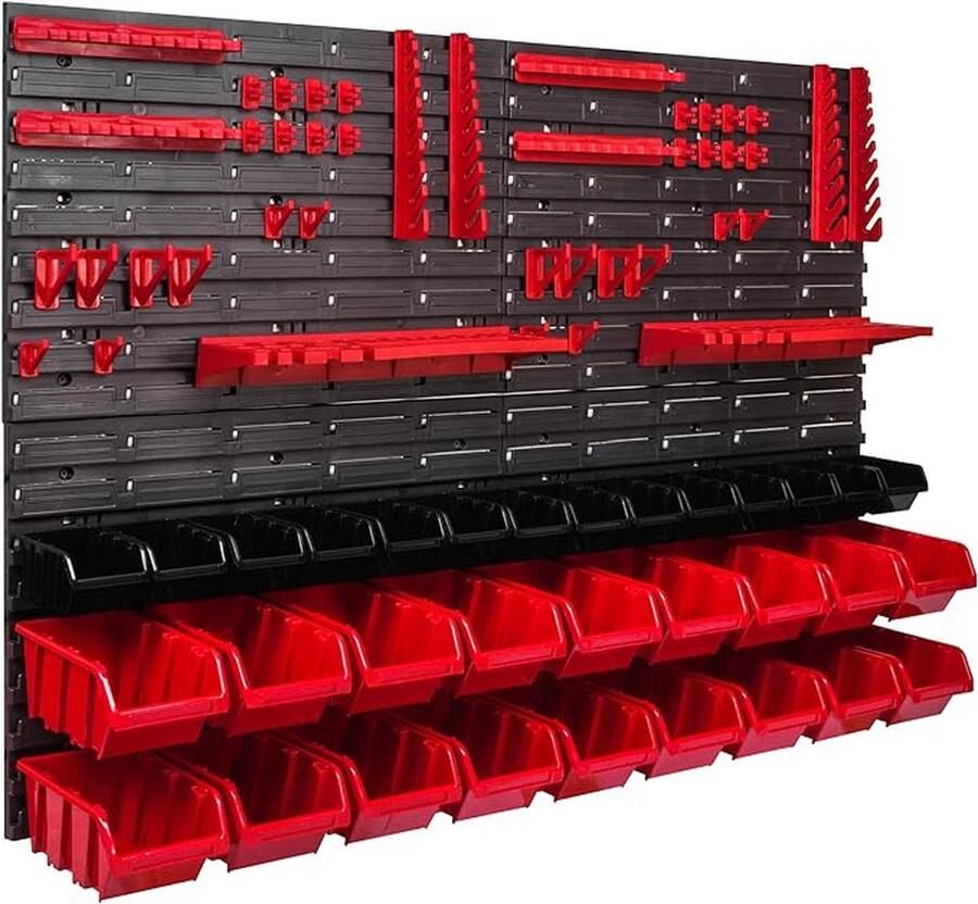 Gereedschapswand werkplaatsrek gereedschapsdrager 1152 x 780 mm