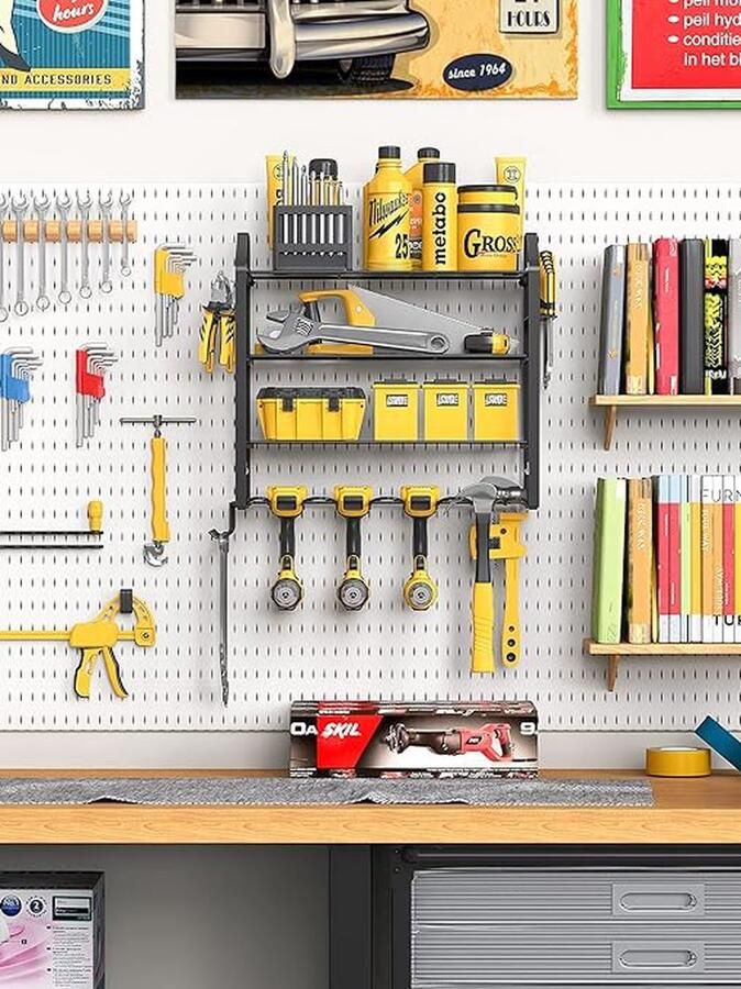 Gereedschapswand werkplaatsrek gereedschapsdrager