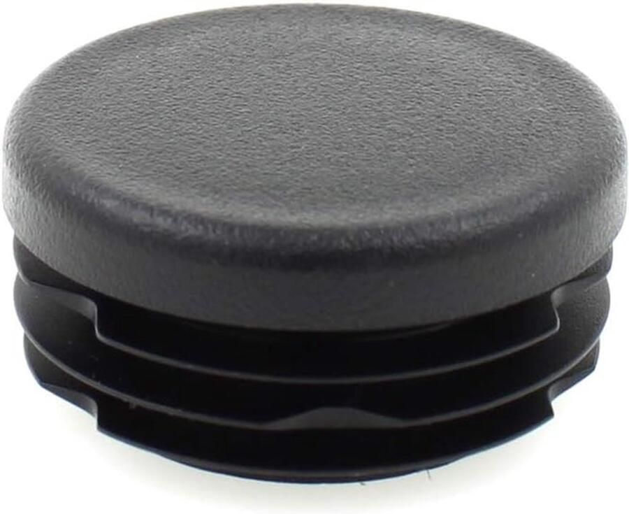 Geribbelde Inzetstukken voor Meubel Benen Ronde Buis Kappen 16 Stuks