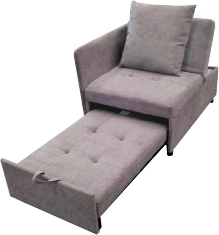 GOTAGEE Gestoffeerde slaapbank 3 in 1 multifunctionele slaapbank linnen stoffen bank met verstelbare rugleuning relaxbank voor kleine ruimtes