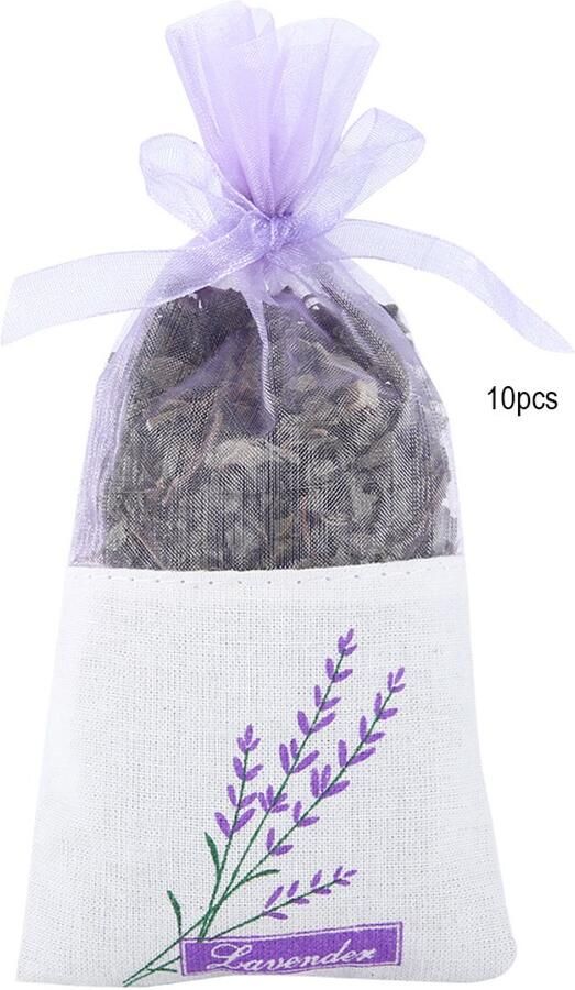 Geurzakjes Vanille Geurzakjes Natuurlijk Lavendel Patroon Gemaakt Van Katoen En Linnen 10 Stuks Voor Kledingkast En Slaapkamer