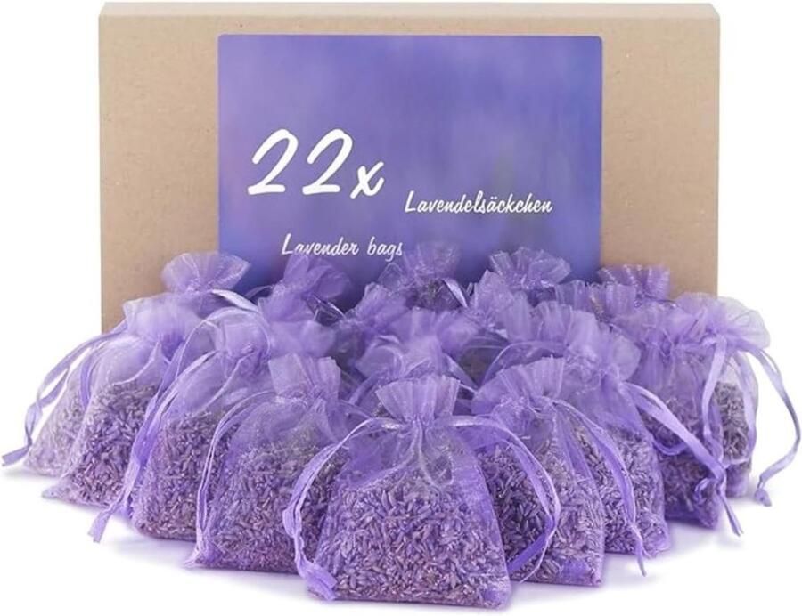 Geurzakjes voor kledingkast Lavendel geurzakjes kledingkast geurzakjes Geurzakje Biologische Lavendel Geurzakjes Zakjes lavendel Kledingkast Geurzakjes geurbuiltjes geurzakjes lavendel 22 stuks