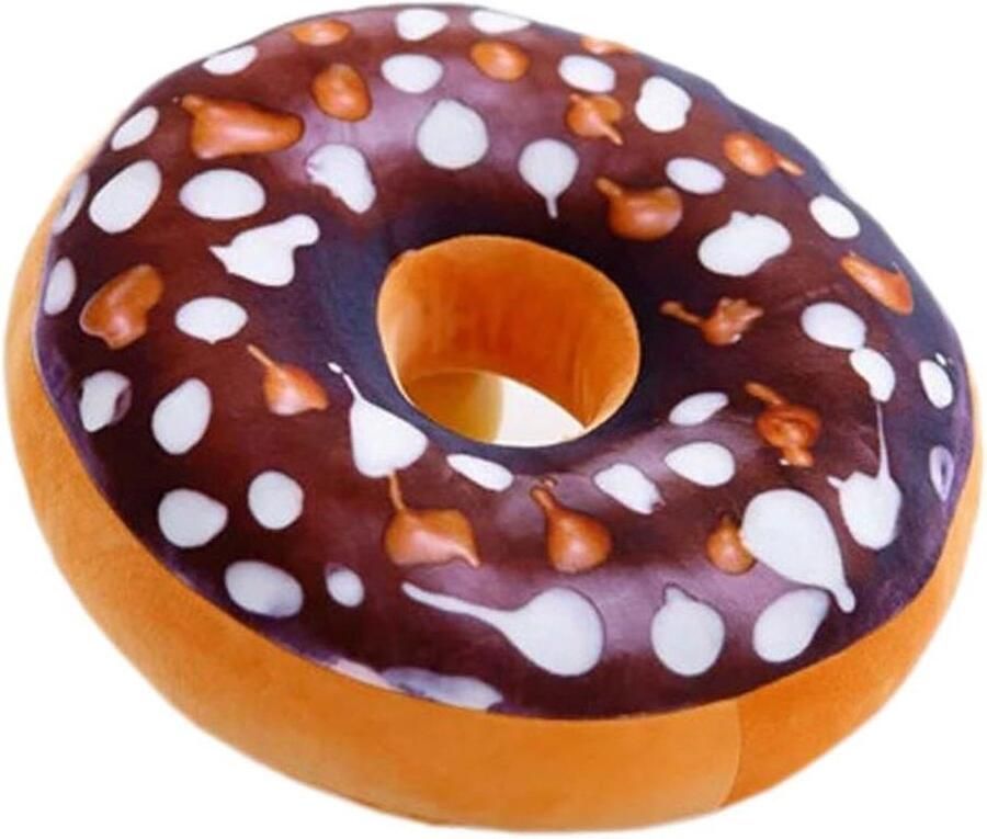 Gevuld Donutvormig Gooi-kussen Pluche Speelgoed Bureaustoel of Autostoel Patroon 2