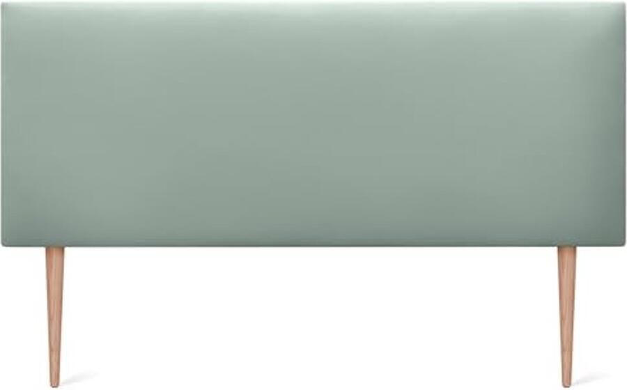 Gewatteerd hoofdeinde van kunstleer of aqualine-stof voor luxe bed (145 x 105 cm)