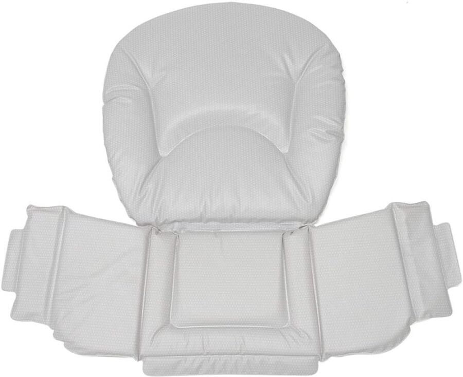Gewatteerd zitkussen voor kinderstoelen Zachte badstof met PVC-coating wasbaar en anatomisch comfortabele pasvorm