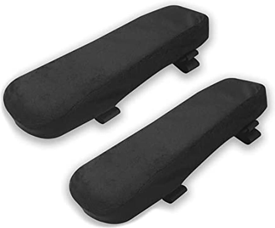 Gewatteerde Armsteun Pads voor Bureaustoelen 2 Stuks Memory Foam Kussens met Verstelbare Haak