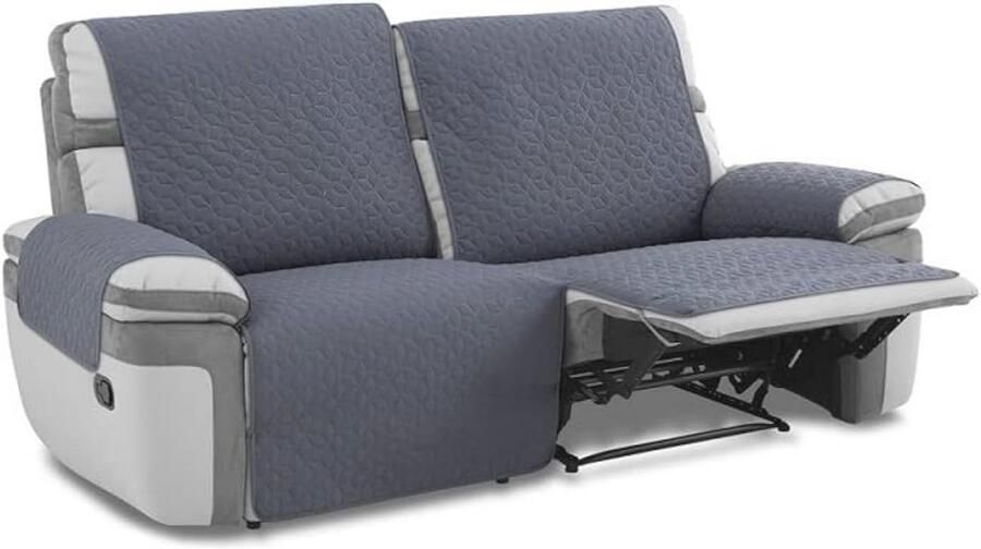 Gewatteerde bankhoes voor 2-zitsbank Vloeistofafstotend en Antislip