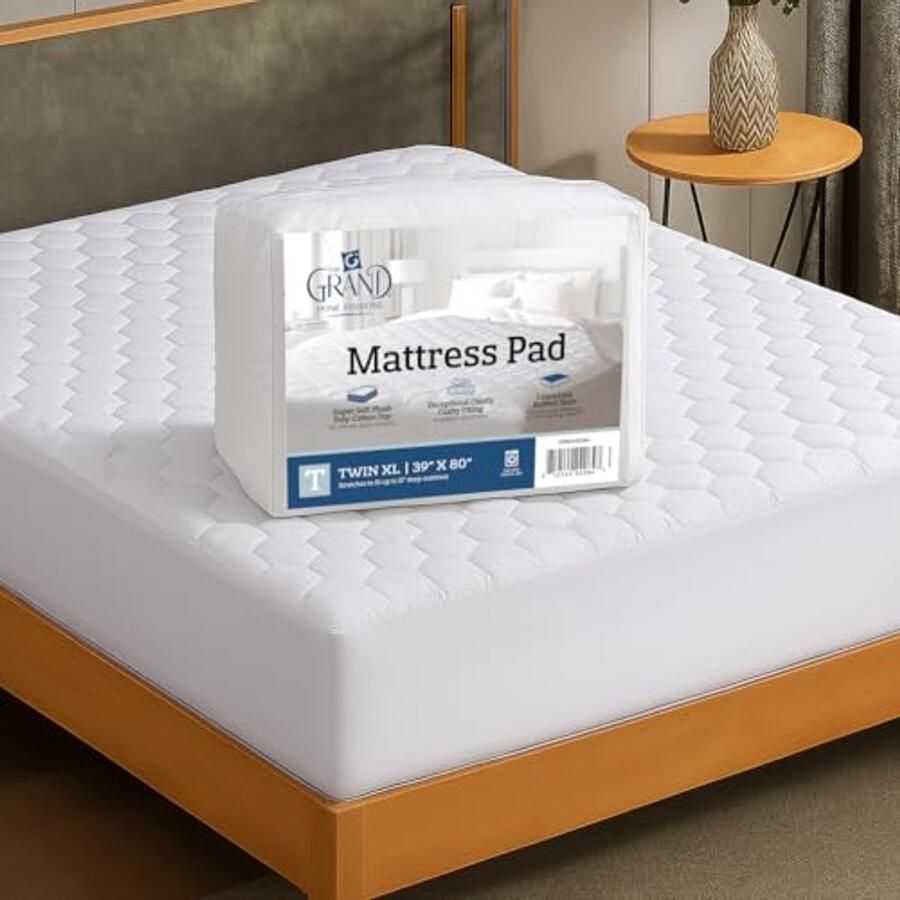 Gewatteerde Matras Pad Cover Hypoallergeen en Comfortabel