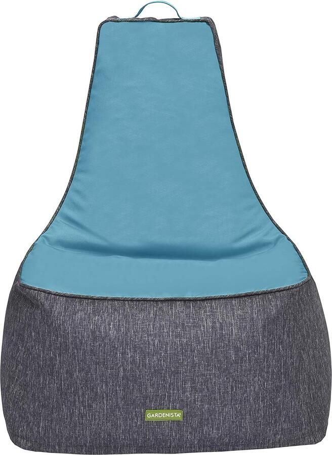 Giant Hoge Rug Bean Bag Stoel voor volwassenen Water- en weerbestendig comfortabel en licht van gewicht Gevuld en klaar voor gaming loungen en outdoor fun in uw tuin (Wintergroen)