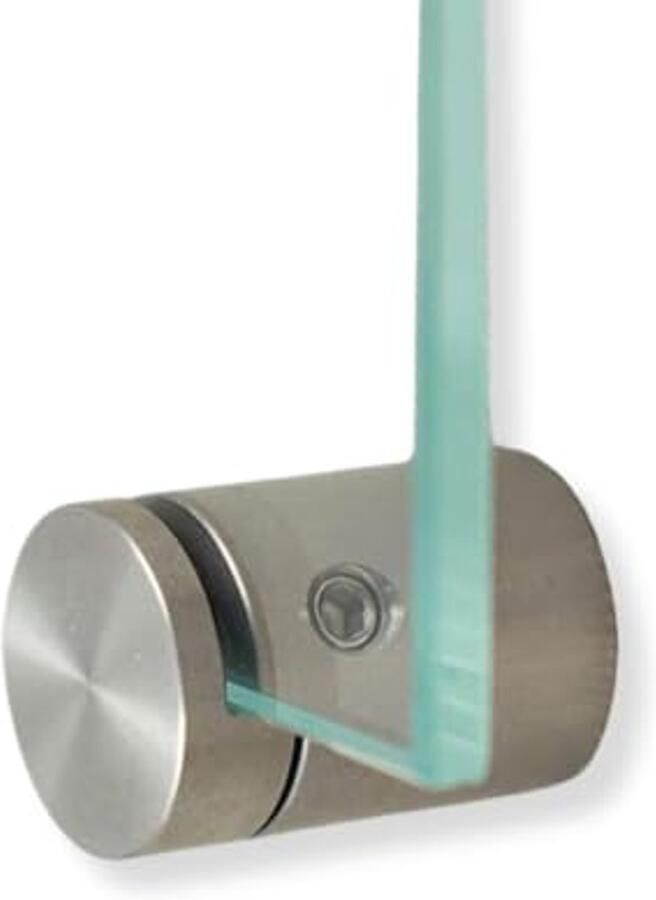 Glas Klemmen Set van 4 voor Wandmontage Roestvrij Stalen Klemmen voor Veiligheden en Bevestigen van Plaatdikte 1.5-10 mm