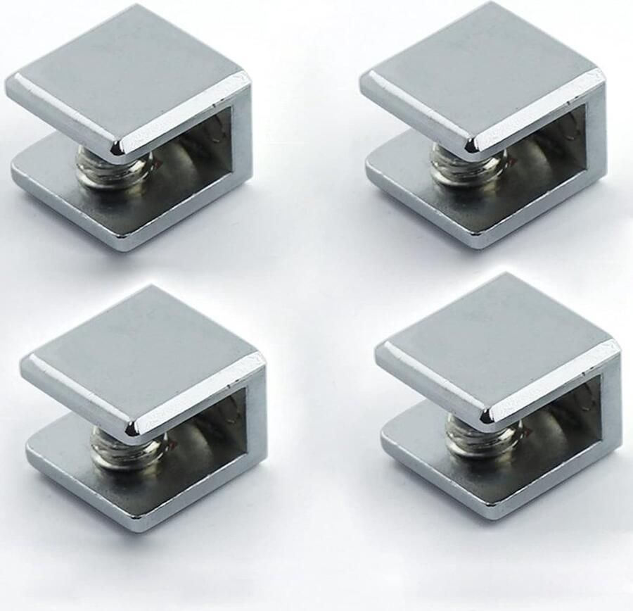 Glazen plank beugel glas klem houder verstelbare klem plank clip voor 6-10mm dikte