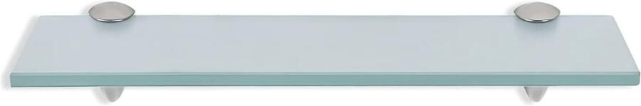 Glazen Wandplank Matglas Geschikt voor Badkamer en Keuken 40 x 10 x 0 8 cm