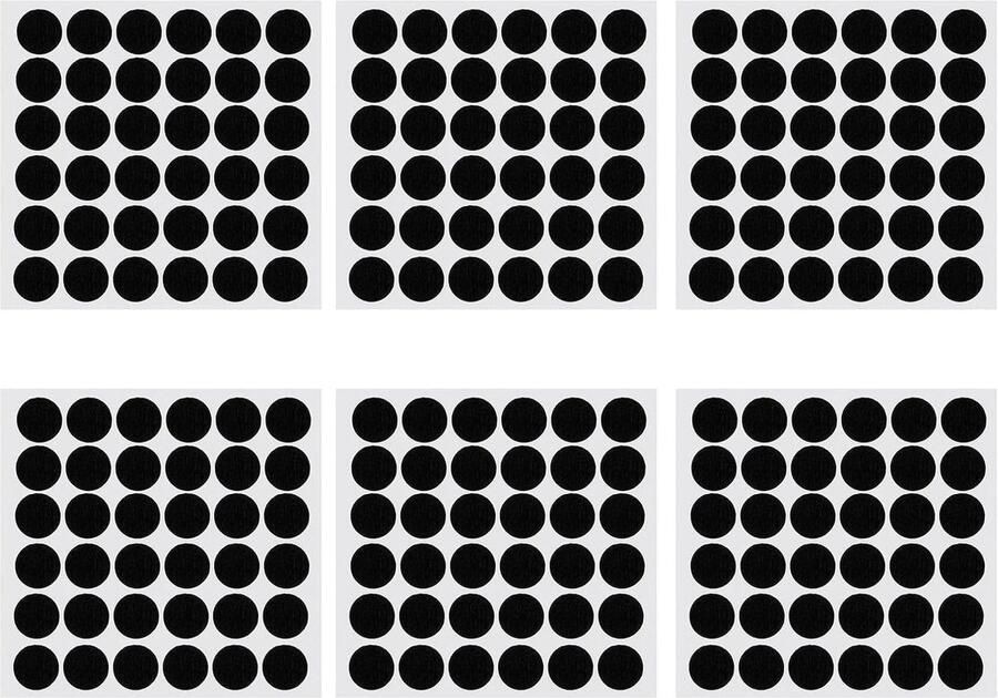 Glides self-adhesive round 216 pieces black 15 mm diameter furniture glides with 5 mm thickness floor protection for chairs and furniture