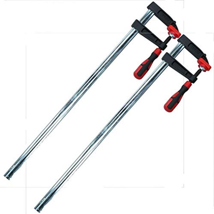 Glijdende F-klemmen 2 stuks 600mm x 80mm voor veelzijdig gebruik