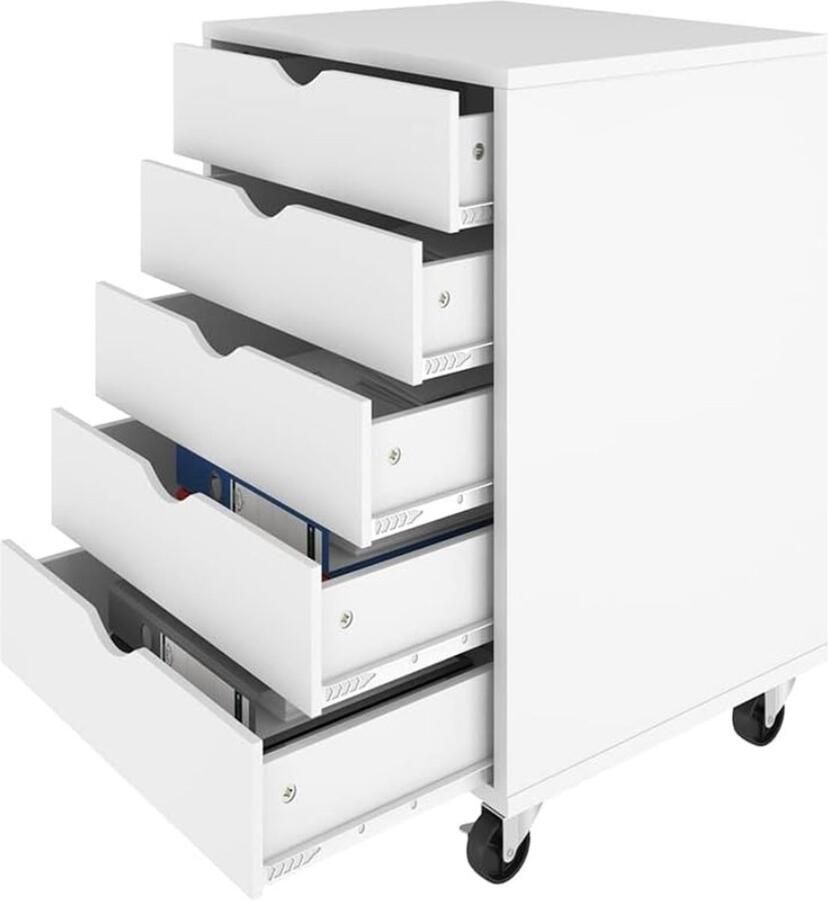 Goodivery Ladekast Kastje Laden Lade organisator Wit 39.9 x 47.5 x 64