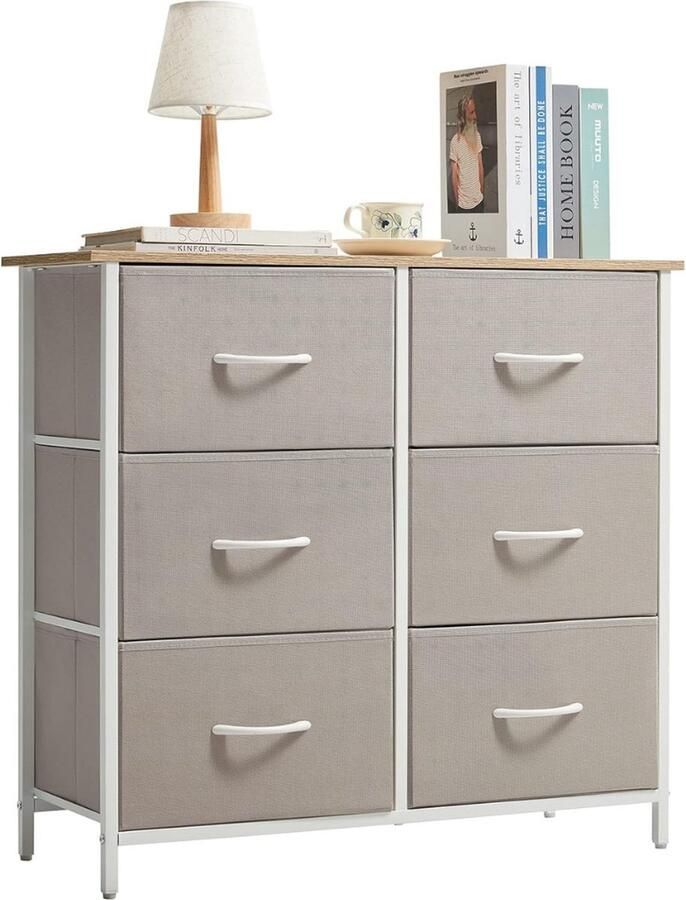 Goodivery Ladekast Ladenkast Ladekasten Opslag Kantoororganisatie Lichtgrijs 30D x 80W x 73.7H