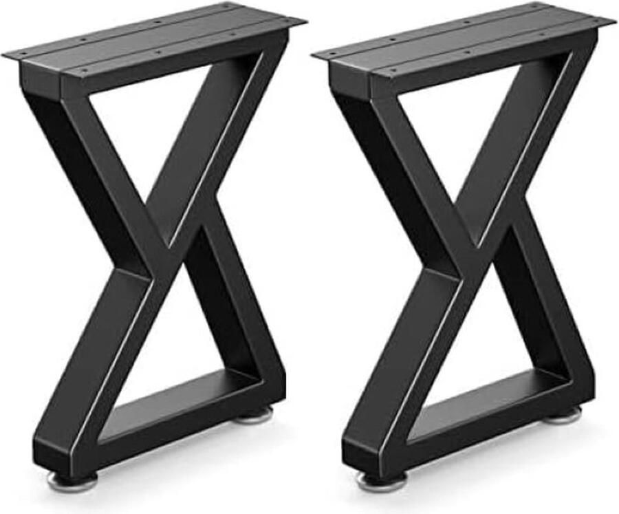 Goodivery Stijlvolle Set van 2 Tafelpoten voor Meubeltoepassingen