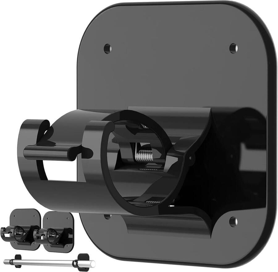 Gordijnroedehaken 2Stuks Gordijnroedehouder gordijnrails gordijnroede ophangen zelfklevende haken voor gordijnroede badkamer Voor Gordijn of Kast zonder boren Ophanghaken ophanghaakjes