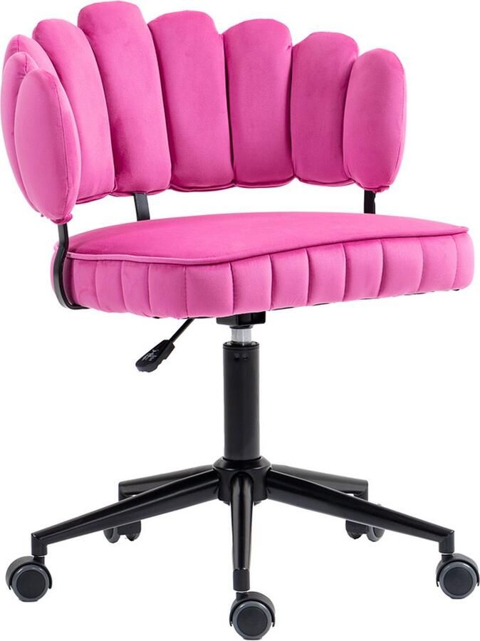Gotagee Draaistoel 360 graden draaibaar vijf poten in hoogte verstelbare bureaustoel schoonheidstoel