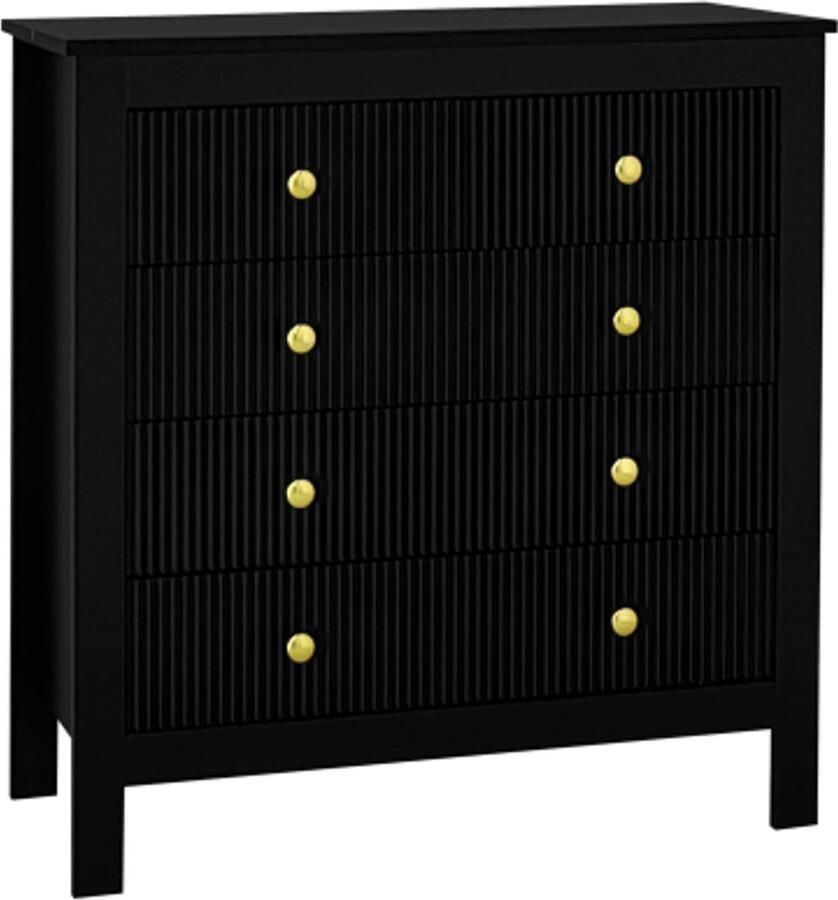 Gotagee Dressoir ladekast met speciale deuren gouden handgrepen schoenenkast kaptafel