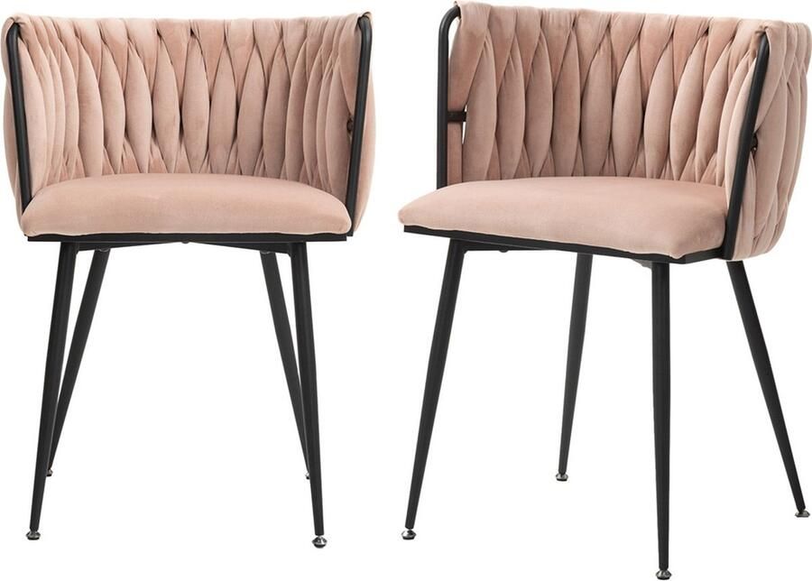 Gotagee Eetkamerstoel eetkamerstoelen set vrijetijdsstoel bureaustoel woonkamerstoel 2-delige set