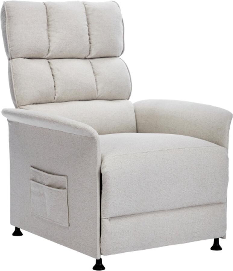 Gotagee Fauteuil tv-stoel elektrische stoel relaxfauteuil met afstandsbediening met opbergtas geschikt voor woonkamer slaapkamer en appartement