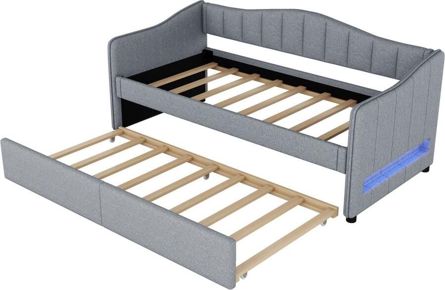 Gotagee Slaapbank dagbed eenpersoonsbed multifunctioneel bed met uitschuifbed