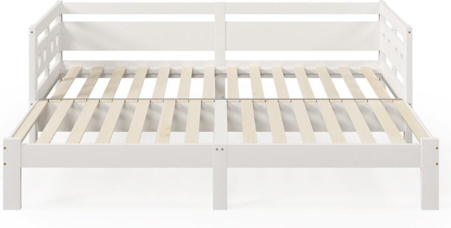 Gotagee Slaapbank jeugdbed volwassen bed eenpersoonsbed uitklapbaar naar een tweepersoonsbed woonkamerbed Eenvoudig bed voor de slaapkamer Bed zonder matras