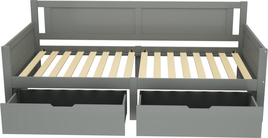 Gotagee Slaapbank Kinderbed Eenpersoonsbed Houtenbed Jeugdbed Laagbed 90x200cm