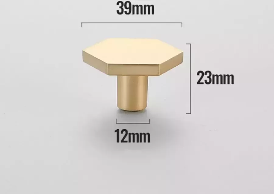 Gouden Deurknop Meubels Set Van 2 Stuks Gouden Handvat Kast 39 MM Gouden Deurknoppen Kast Handvat Goud Gouden Afwerking Meubels Gouden Handvatten Kastjes 2 Stuks
