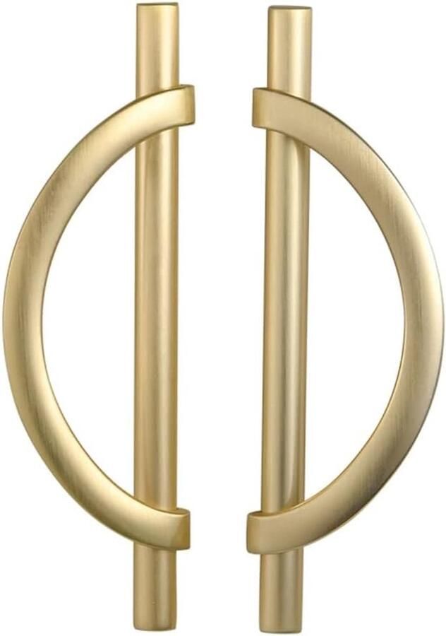 Gouden kastgrepen (96 mm)