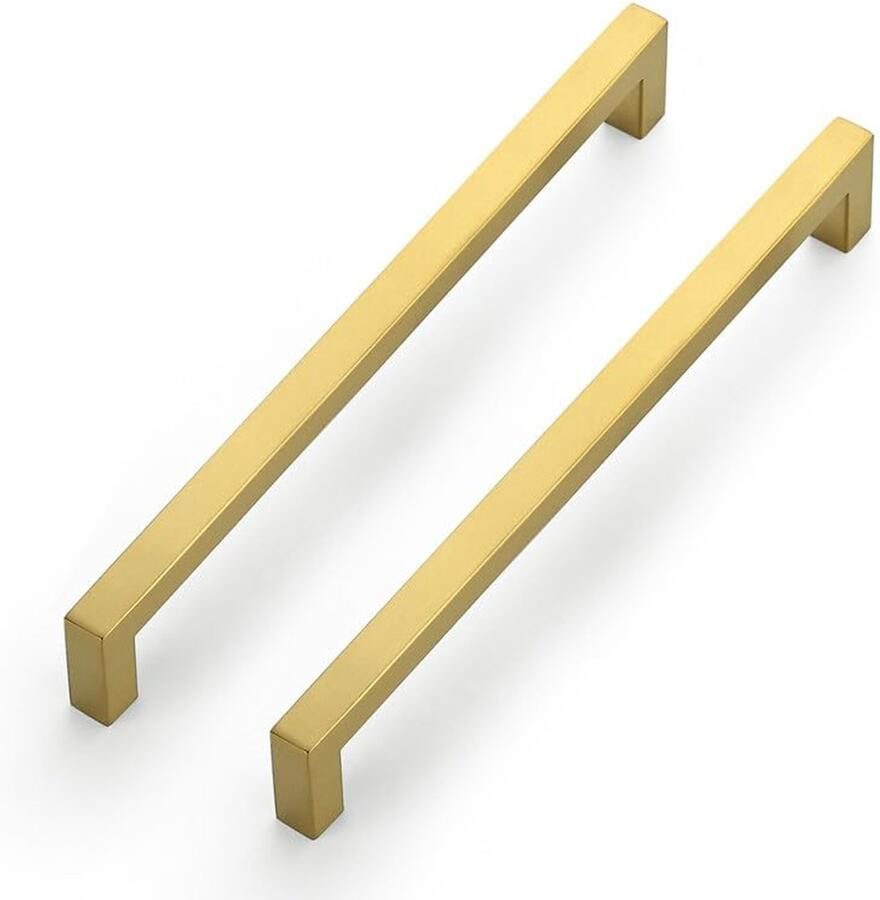 Gouden Keukendeurgrepen Duurzaam en Kinderveilig 1 stuk Roestvrij staal