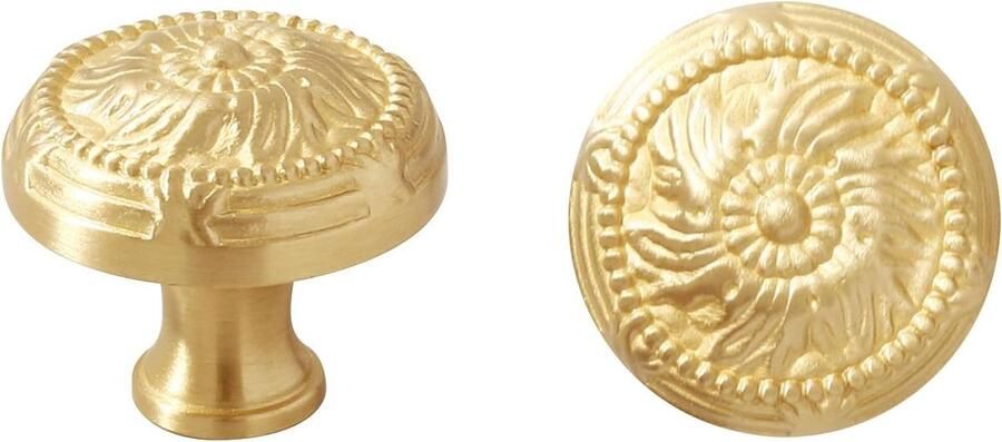 Gouden Ladeknoppen Keukenkast Handgrepen Meubeldecoratie Set van 2 Stuks