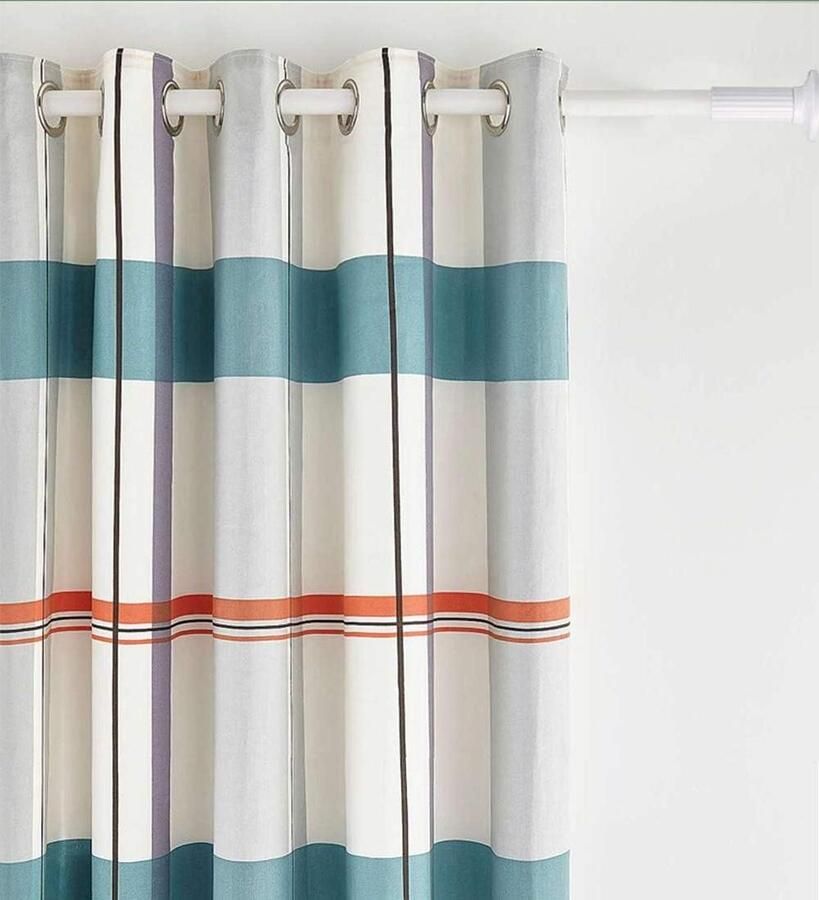 Green Harmony Extra lange gordijnroede geen boren nodig uittrekbare roestvrijstalen gordijnroede extra lange gordijnroede voor grote ramen doucheruimte kasten 328-377 cm gordijnroede zonder boren 300cm