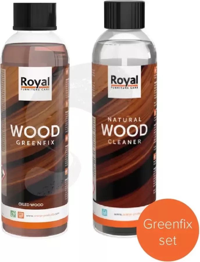 Greenfix wood care set royal furniture care 2 x 250 ml