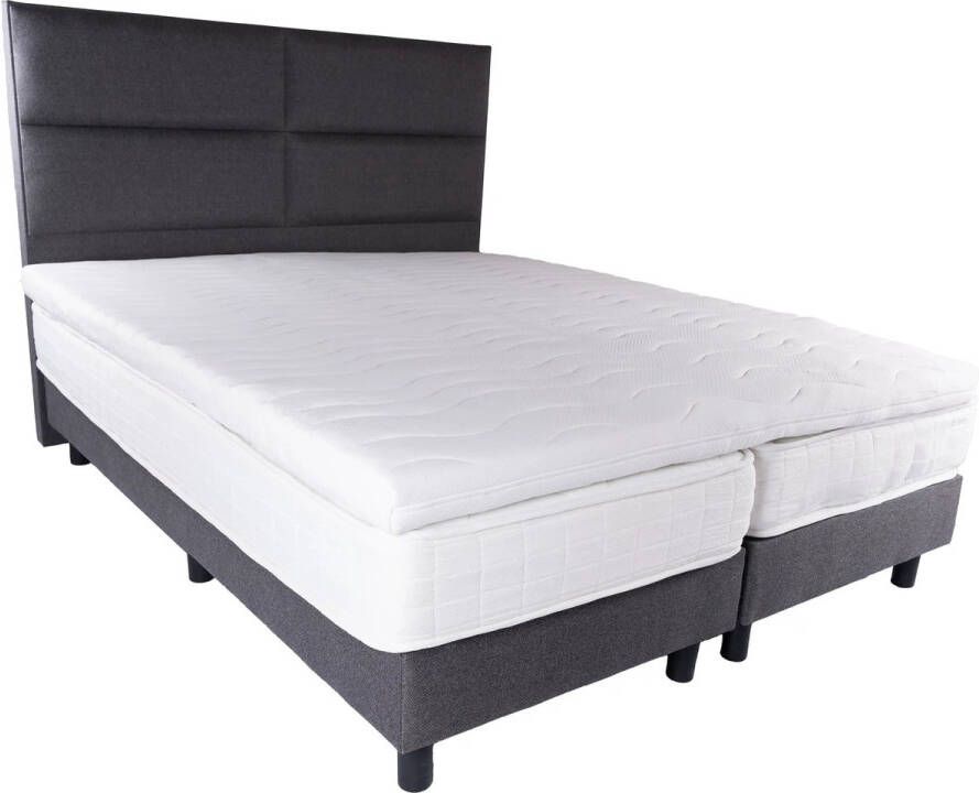 Grey Horizon Boxspring V3 160x200cm Grijs
