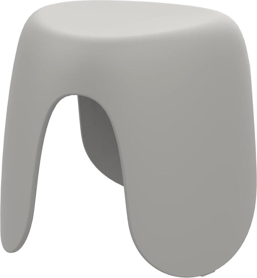 Grijze Kinderkruk Voetenbank voor kinderen en volwassenen 25 cm hoog