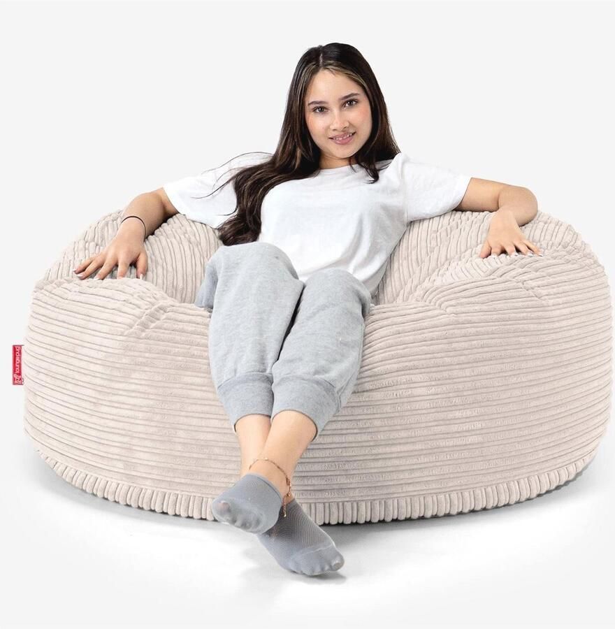 Grote Comfortabele Zitzak voor Thuis Meerdere Zitstanden en Makelijk Onderhoud