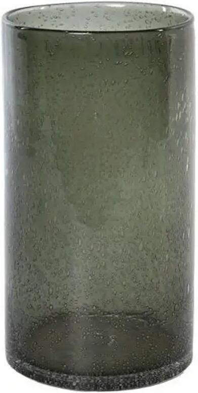 Grote Moderne Cilindervase Elegant Centrumstuk voor Woonkamer Eettafel of Kantoor Duurzaam Glasconstructie Geen Elektriciteit Nodig Minimalistisch Woonaccessoire in Stijlvolle Groene Tinten Ideaal voor Modern of Traditioneel Interieur Hed