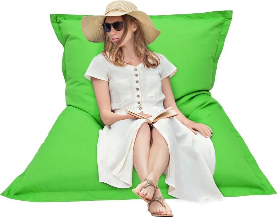 Grote Slab Zitzak voor Vloer Zitplaatsen Rechthoekige Zitzakken Tuin Zitzak Volwassenen Waterbestendig bean bag Buiten Grote Kussen Zitzak 125X150