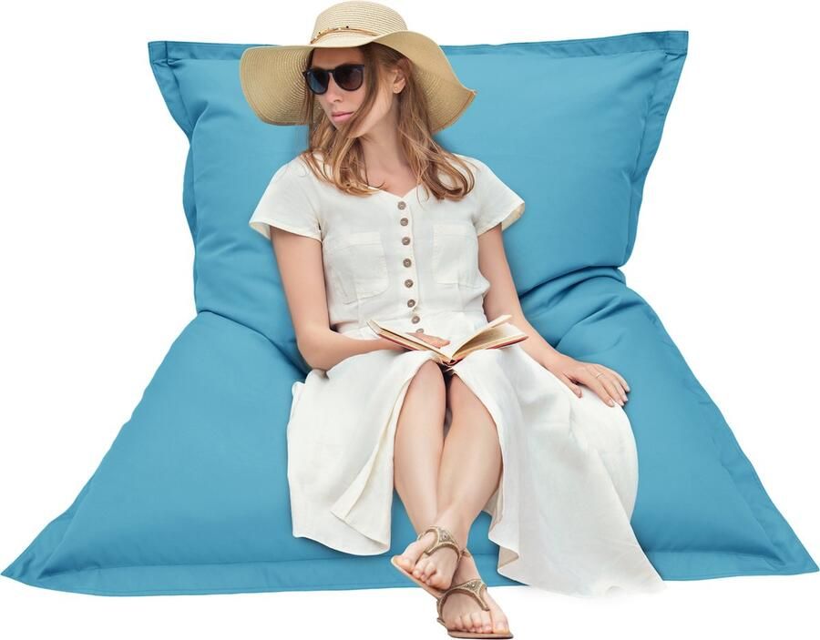 Grote Slab Zitzak voor Vloer Zitplaatsen Rechthoekige Zitzakken Tuin Zitzak Volwassenen Waterbestendig bean bag Buiten Grote Kussen Zitzak 125X150