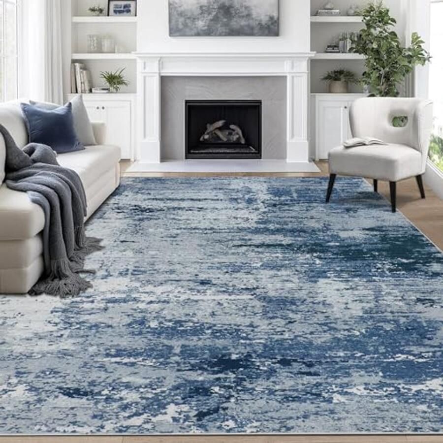 Grote wasbare vloerkleden 160 x 230 cm modern en antislip ideaal voor woonkamer eetkamer keuken en kantoor