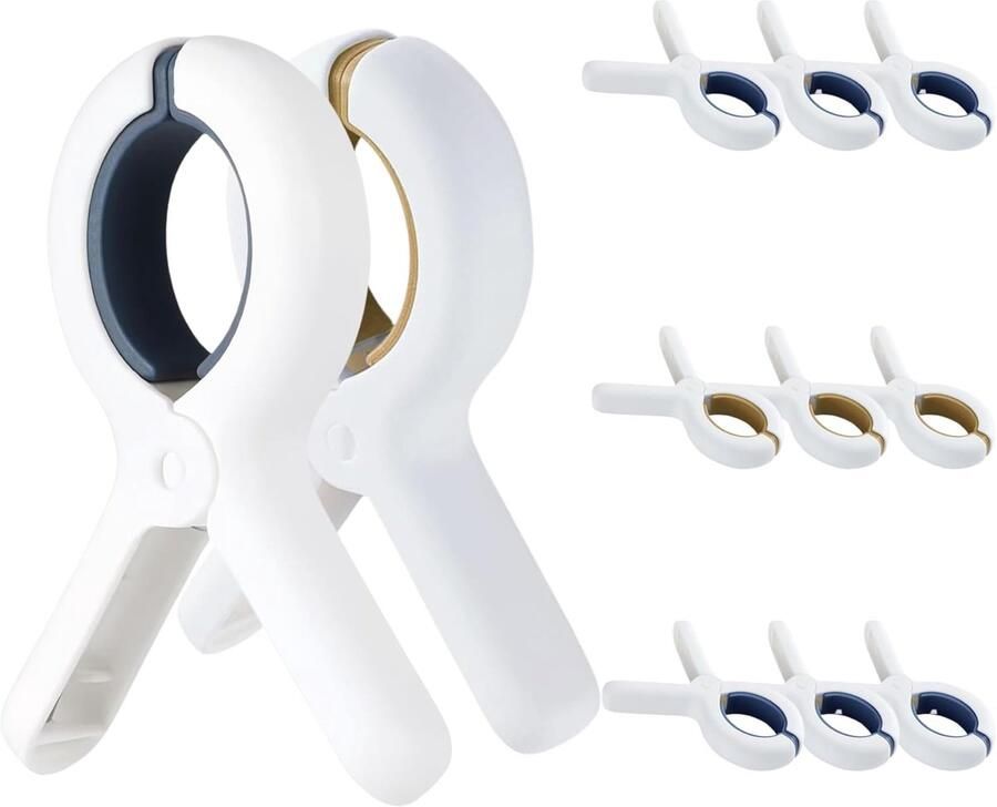 Grote winddichte badhanddoekclips Set van 9 sterke handdoekklemmen voor strand en thuis