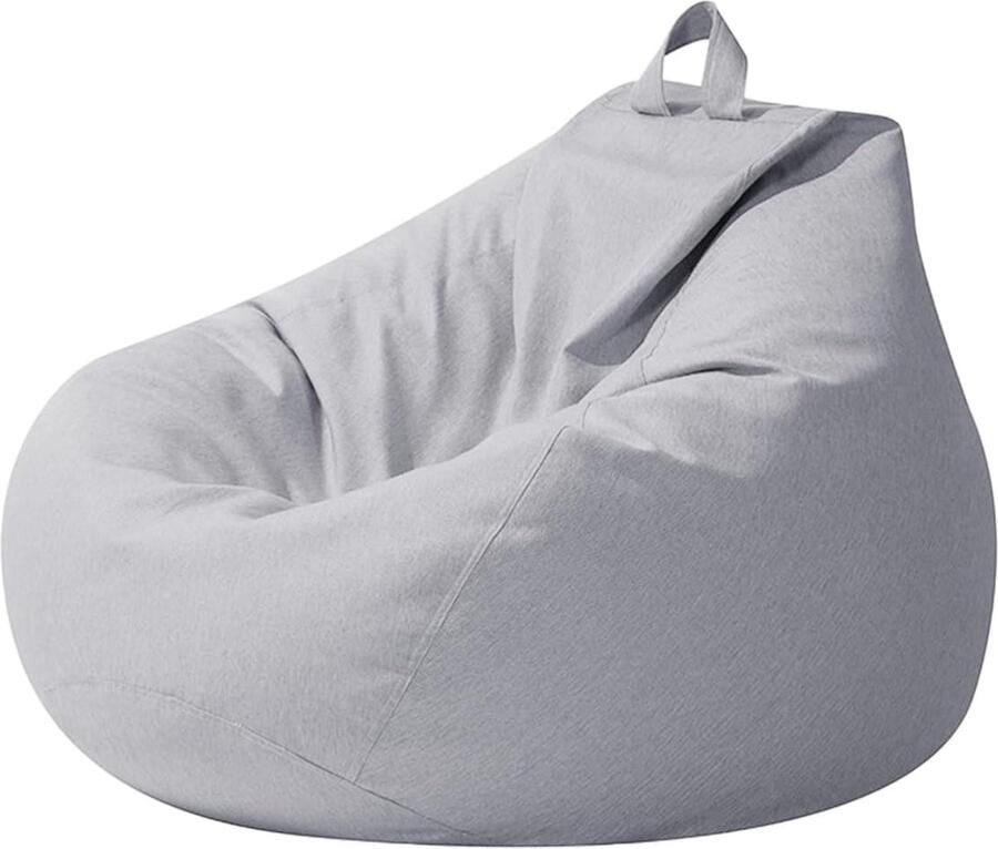 Grote Zitzak Zonder Vullingen Duurzaam en Comfortabel Voor Woonkamer en Speelkamer