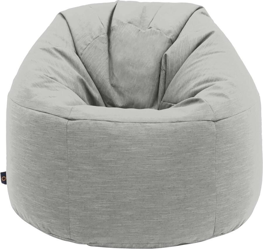 Grote zitzakstoel voor volwassenen Ronde zitzakken voor de woonkamer Lichtgewicht en ergonomisch ontwerp Duurzaam en comfortabel