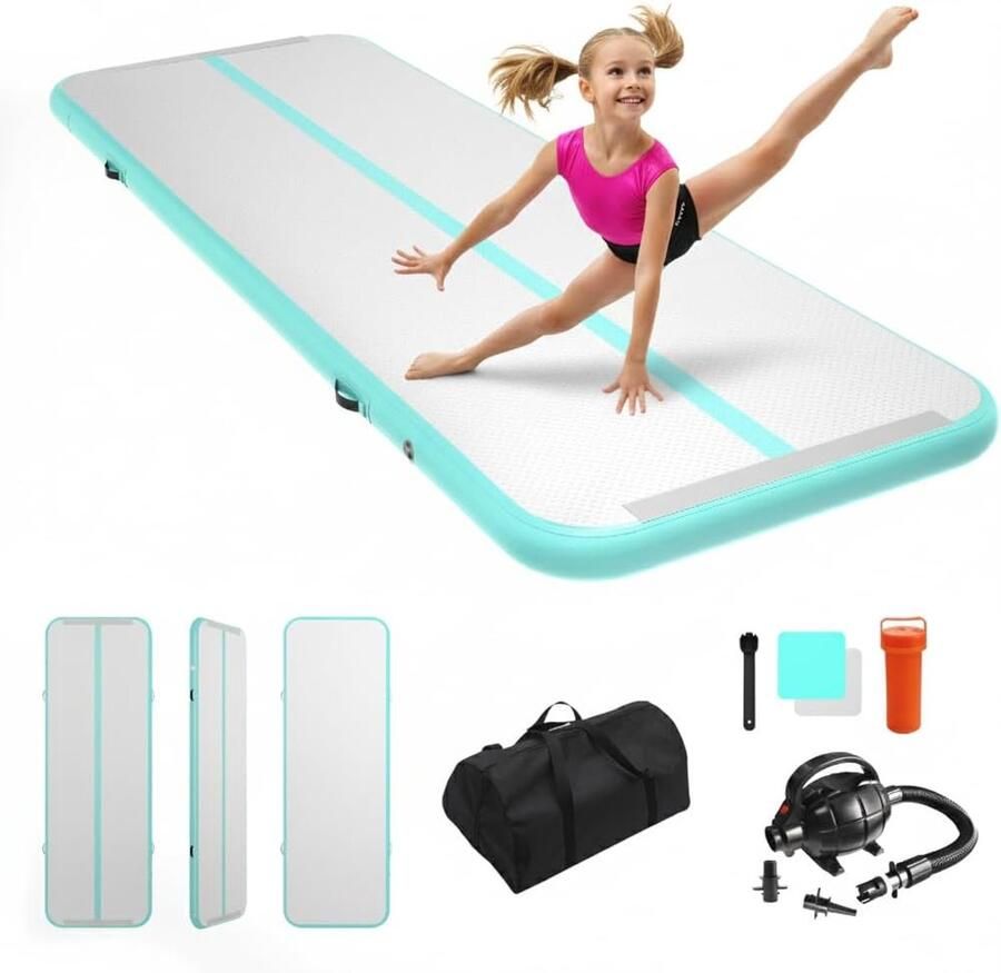 Gymnastiekmat voor kinderen Opblaasbare training mat voor thuis en sportschool