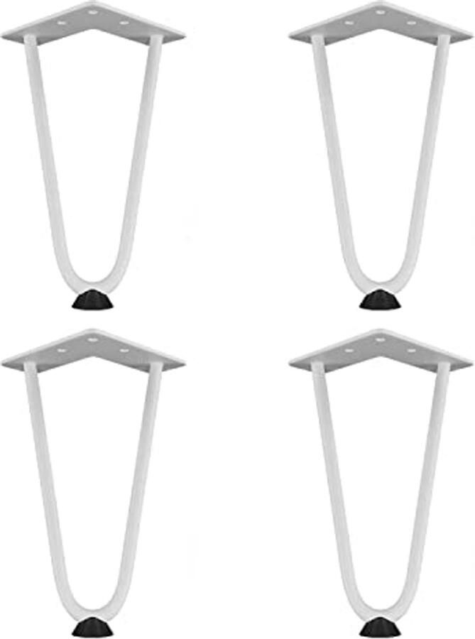 Hairpin Tafelpoten 4 Stuks Robuuste Metalen Poten voor Meubels