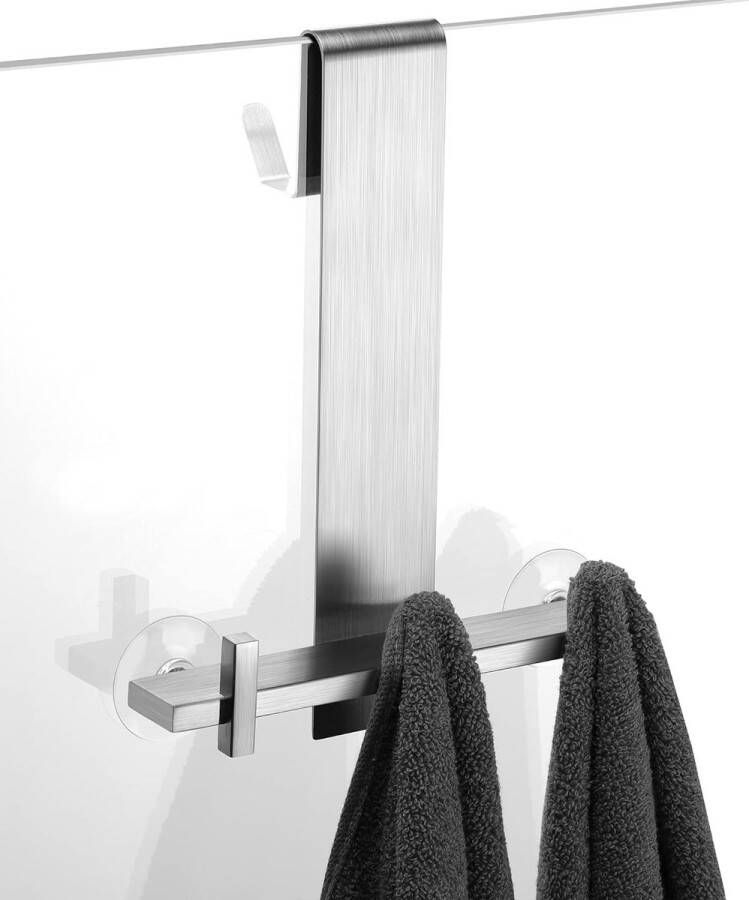 Haken voor douchescherm Haken Glazen douchewand Douchehaken Glazen douchescherm Badkamerhaken Douchewisserhouder Handdoekenhaken Roestvrijstalen douchescherm voor douche