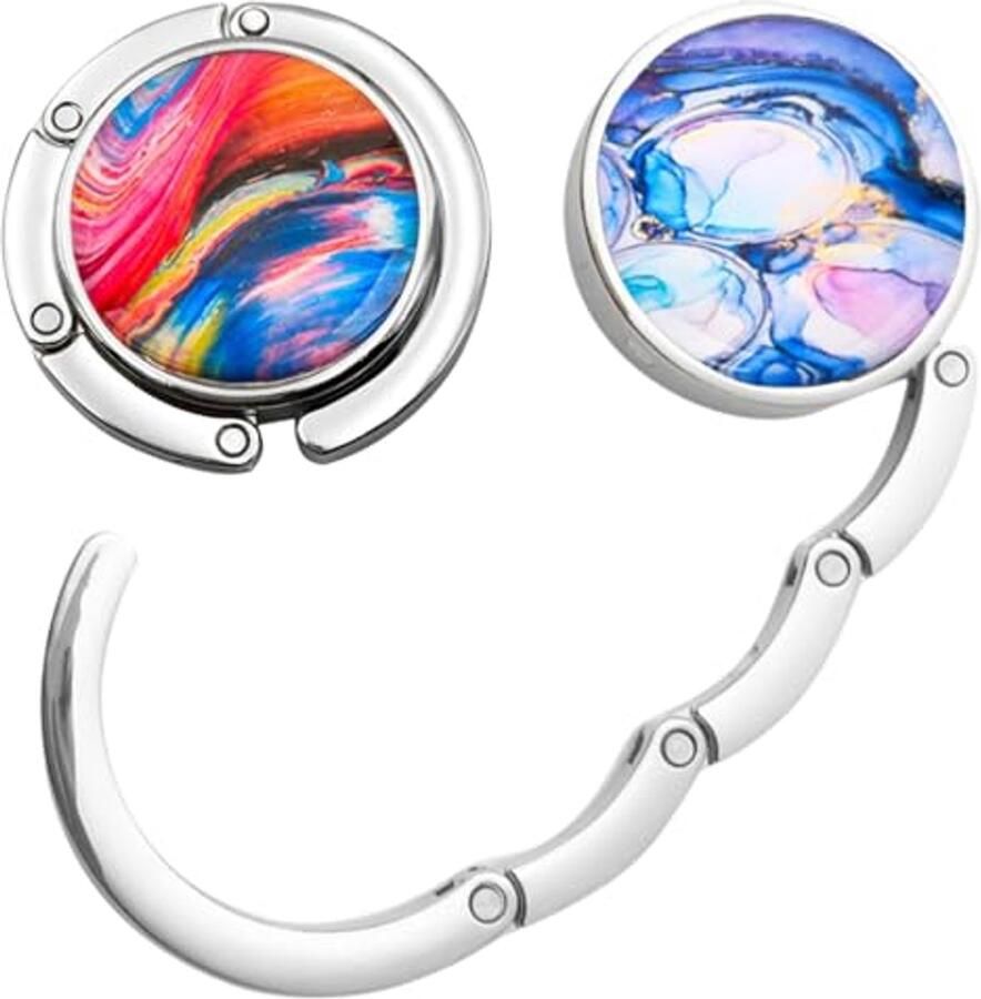 Haken voor tafeltas Antislip en opvouwbaar tot 5 kg Ideaal voor handtassen op bureau en restaurant